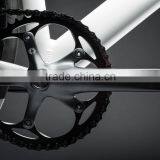 Pearl White Customized Wholesale Alloy Fixed Gear Road Racing Bike thumbnail-3