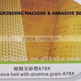 Cloth Base alumina grain ABRASIVE BELT
