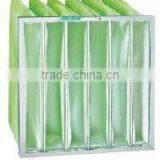 Non-woven pocket filter for clean room