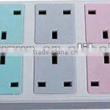 8 Way British/UK Extension Socket