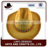 10 Years Experience Fashion Design Customized Straw Cowboy Man Hat