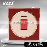 2016 New Design South Africa Standard Wall Mounted Luxury 25A 1 Gang Electrical Switch for Hotel