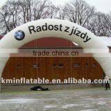 White BMW Inflatable Arch
