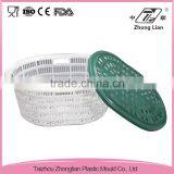 Popular Factory Price Plastic Shopping Basket With Cover thumbnail-3