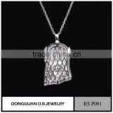 925 Pure Silver Jesus Face Pendant Copper Material Jesus Pendant thumbnail-3