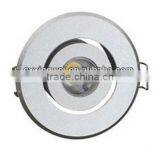 CE &ROHS 65MM 1w Led Recessed Downlighting