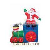 Inflatable Santa Claus on Train thumbnail-4