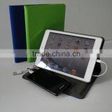 Leather Charging With Support Mobile Charging Case for Ipad Mini thumbnail-6
