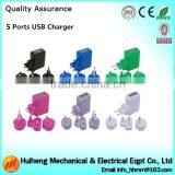 New Products 5 Ports USB Charger , Multi Port USB Chargers For Iphone thumbnail-2