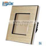 EU/UK Type Touch Screen Light Switch,wireless Remote Power Switch 230V