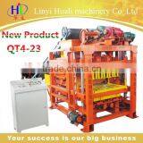 Best Selling Small Size QT4-23 Hollow Block Making Machine Hollow Block Machine for Sale