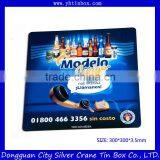 Rectangular Advertising Metal Tinplate Sign, Metal Tin Board