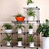 Amazing Storage Rack Metal Grid Shelf Modular for Storage FH-W0024