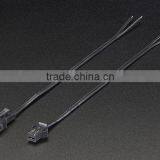 2 Pin JST SM Male and Female Jumper Wire Cable Assembly 16cm Black