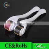 Dropship 540 Micro Medical Titanium Needles Derma Roller for Scar Removal
