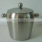 1.0L Stainless Steel Ice Bucket With Lid thumbnail-1
