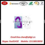 Custom Blue Anodized Aluminum Hammock Carabiner With 12KN thumbnail-2