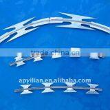 MT razor barbed wire roll price fence security system