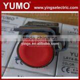 LAY4-BA42 Red Electrical Flush Push Button Switch/spring Return 220V Push Button thumbnail-1