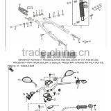 OEM Quality Bajaj Boxer Ct100 Bajaj Chetak India Bajaj Pulsar Spare Parts thumbnail-2