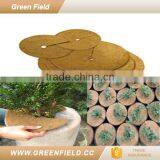 Green Field Coconut Mat Fiber Disc Weed Mat thumbnail-1