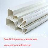 Plastic Pipe -Square PVC Pipe/Made in China info@wanyoumaterial.com