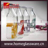 New Designs Tea Towel, Milk Bottles Print 580ml thumbnail-2