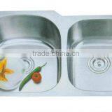 Undermount 304#Stainless Steel Kitchen Sink thumbnail-1