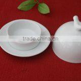 11'' Ceramic Butter Plate Porous Ceramic Plate Personalized Ceramic Plates thumbnail-1