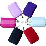 Cy278 Genuine Leather Women Card Holder Wallets High Quality Female Pillow PurseOrgan Colorful Zipper Credit Card Holder thumbnail-1