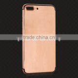 New Gold/rose Gold/platinum Back Cover for IPhone 7 Plus Mirror Gold Housing thumbnail-5