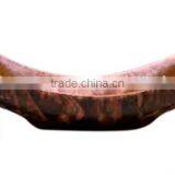 Tray Type Embossed Copper Bowl thumbnail-1