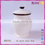 Factory Direct Sale Ceramic Decal Desgin Sugar Pot thumbnail-3