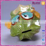 Unique Shape Custom Ceramic Owl Piggy Banks for Sale thumbnail-5