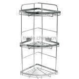 2016 New Fashion 3-tier Bathroom Mental Shower Caddy thumbnail-1