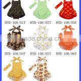 Mint Cotton Baby Toddler Ruffle Icing Romper thumbnail-6