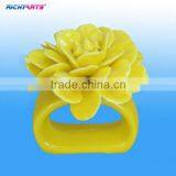 Bulk Handmade Porcelain Flower Napkin Ring thumbnail-1
