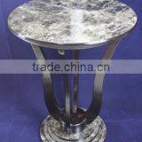 Round Unique Wooden Flower Stand ,coffee Tables thumbnail-2