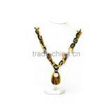 Beautiful and Good Quality Buffalo Horn Necklace for Women/buffalo Horn Jewelry/vietnam Wholesale Horn Jewelry thumbnail-4