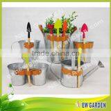 High Quality Lavender Garden Metal Flower Watering Can Planter thumbnail-1
