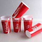 Hot Sale Unbreakable PP 16oz Plastic Tumbler for Promotional thumbnail-3