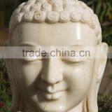 Chinese Brand 30% Discount White Marble Buddha Head thumbnail-2