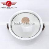 Eco-friendly Kitchenware Enamel Cookware/ Enamel Crock Pot With Glass Lid thumbnail-3