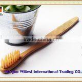Natural Color Bamboo Toothbrush- Environmentally Friendly thumbnail-3