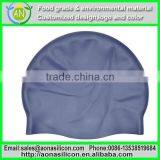 Hot Sell Water Proof Design Your Own Customized Logo Funny Silicone Swimming Caps thumbnail-1