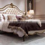 BISINI New Classic Luxury Wooden Carved Bed Designs thumbnail-1