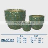 Vietnamese Ceramic Glazed Indoor Pot/ Indoor Planter BN-SC156 thumbnail-3