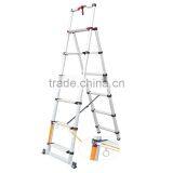 Aluminum Telescopic Ladder(40617 Folding Ladder, Aluminum Alloy Ladder, Non Slip Design)
