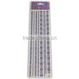 Glitter Laced Border, Follower Laced Border Sticker, Lace Border Sticker in Put thumbnail-1