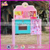 2017 New Design Boys Wooden Kitchen Toys Most Popular Girls Wooden Kitchen Toys Top Fashion Wooden Kids Kitchen Toys W10C245 thumbnail-5